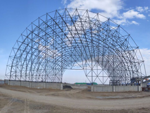 闵行体育场网架结构
