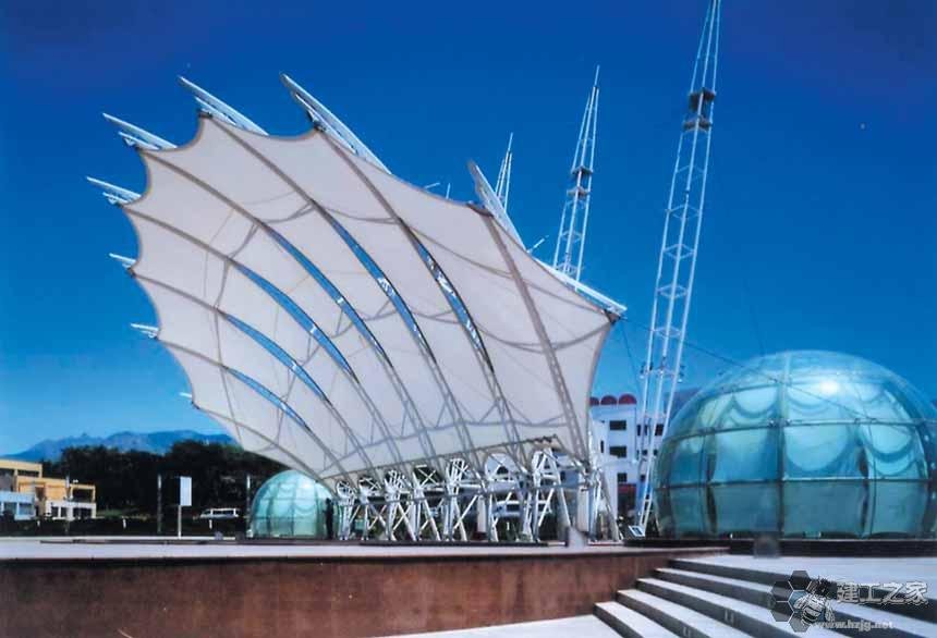 闵行车棚膜结构网架